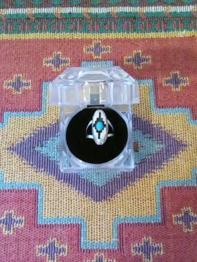 Sterling Silver Turquoise  Ring